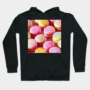 Watercolor dessert french macaron pattern Hoodie